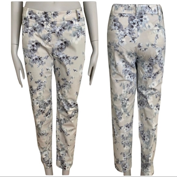 Cambio Denim - CAMBIO Renira Slim Fit Floral Mid-Rise Ankle Jeans